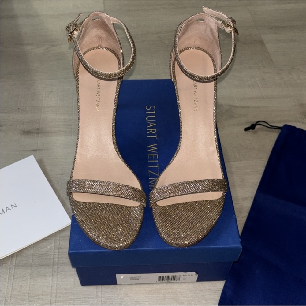 Stuart Weitzman nunakedstraight NEW 10 - Picture 3 of 5